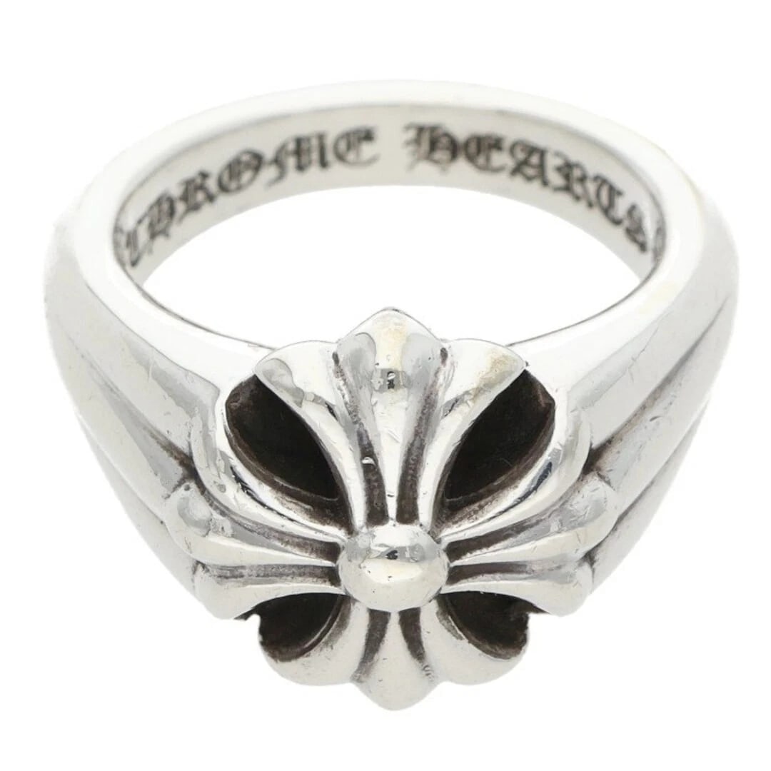 CHROME HEARTS SMALL PLUS SILVER RING - 2