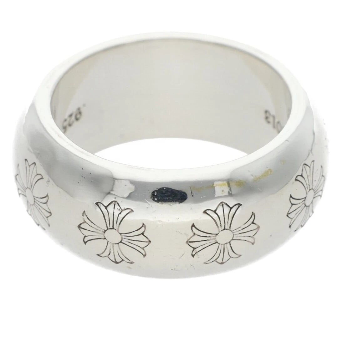 CHROME HEARTS ROUND SILVER RING - 2