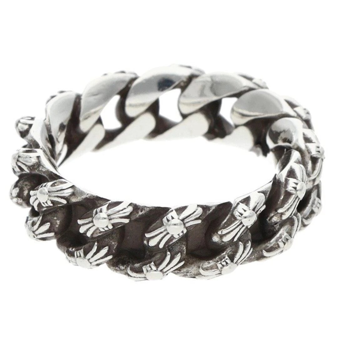 CHROME HEARTS EXTRA SMALL SILVER RING - 2