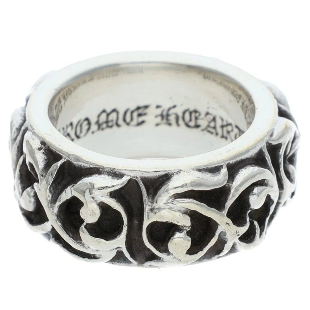 CHROME HEARTS ETERNITY SILVER RING - 2