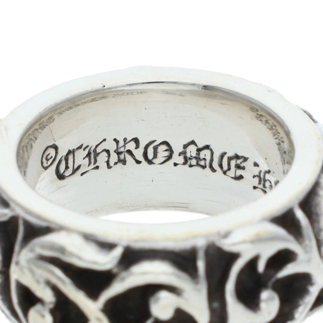 CHROME HEARTS ETERNITY SILVER RING - 4