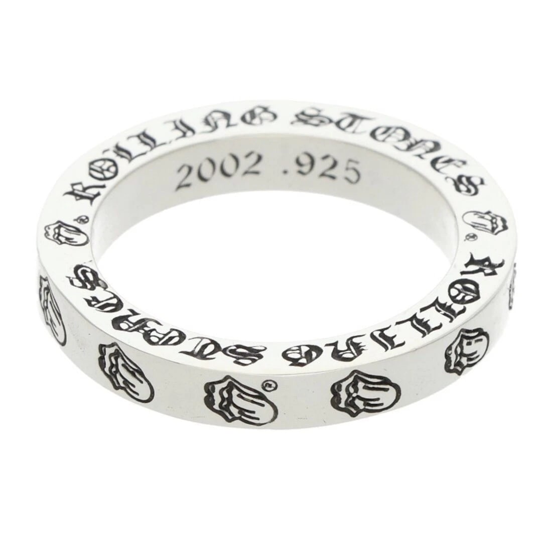 CHROME HEARTS SPACER LT LIP AND TAN SILVER RING: Chrome Hearts SPACER LT Lip and Tan Silver Ring Brand: Chrome Hearts Type/Style: Ring Material: 925 Silver Color: Silver Size: 6.75 - 7 US Accessories: None Accessories Notice: When purchasing