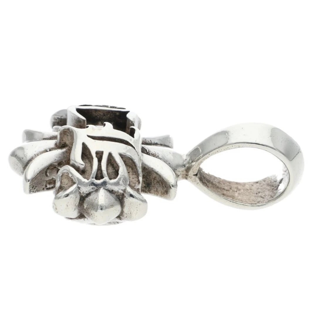 CHROME HEARTS SMALL SILVER NECKLESS - 3