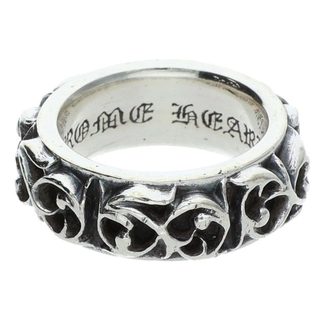 CHROME HEARTS ETERNITY SILVER RING - 2