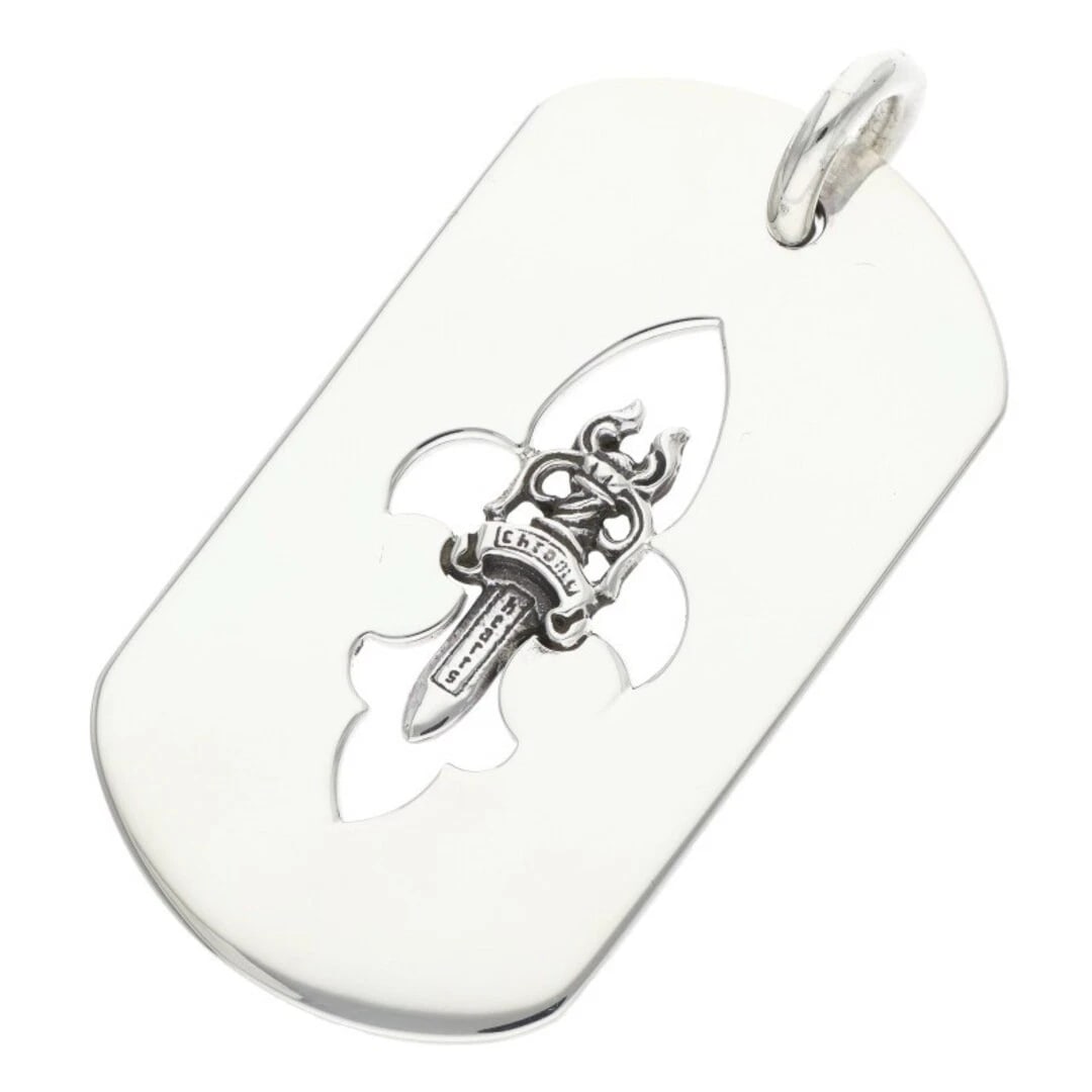 CHROME HEARTS DAG HUDA DOG LARGE NECKLACE: Chrome Hearts DAG HUDA DOG Large Necklace Brand: Chrome Hearts Type/Style: Necklace Material: 925 Silver Color: Silver Size: width 2.9cm, vertical 5.6cm Accessories: None Accessories Notice: When