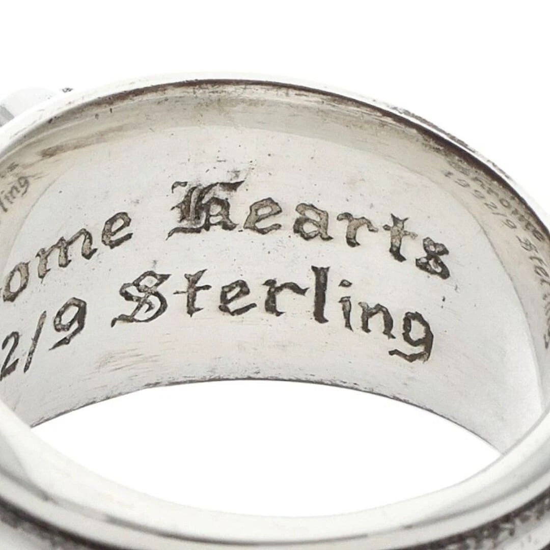 CHROME HEARTS DAGGER SILVER RING - 3