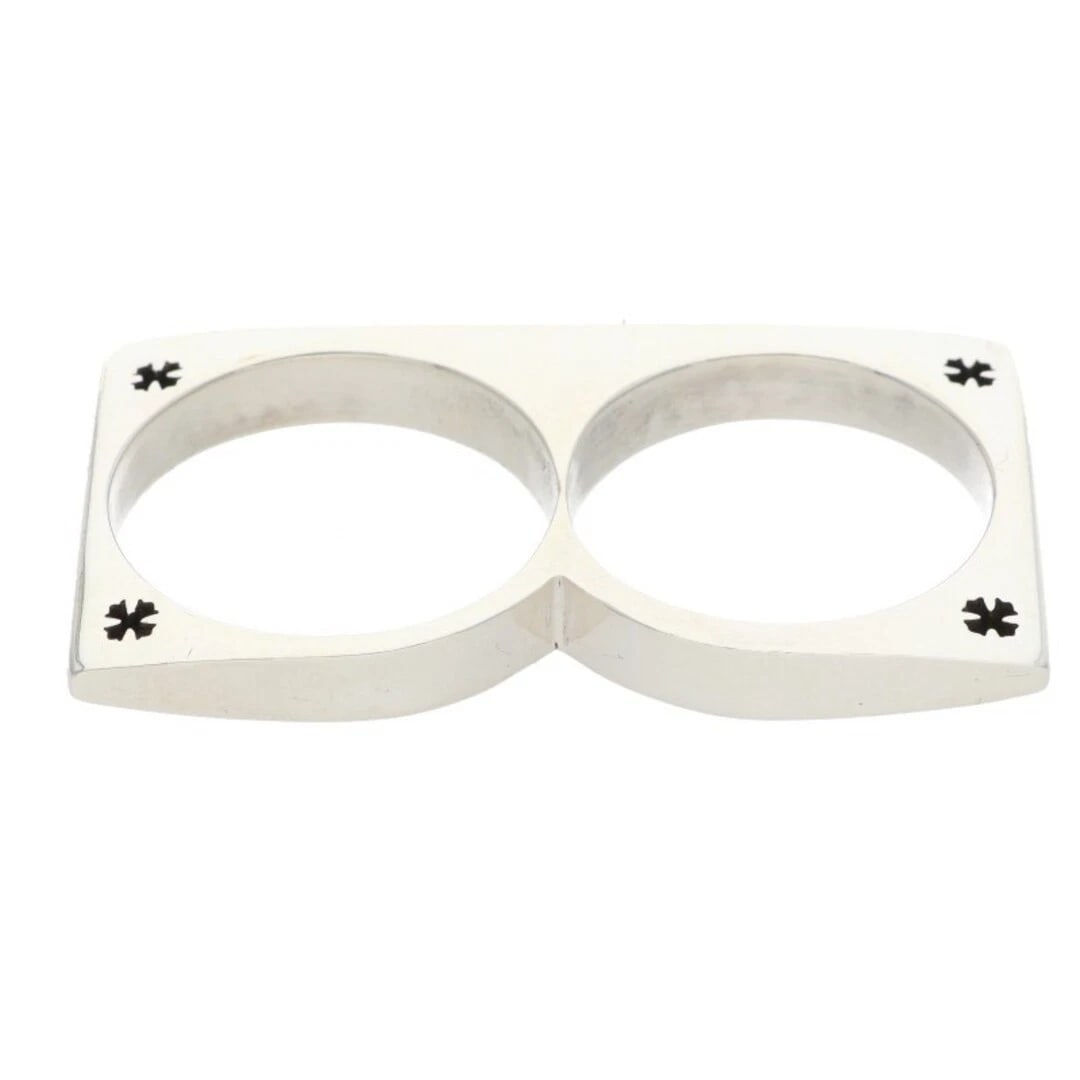 CHROME HEARTS KNUCKLE SILVER RING - 3
