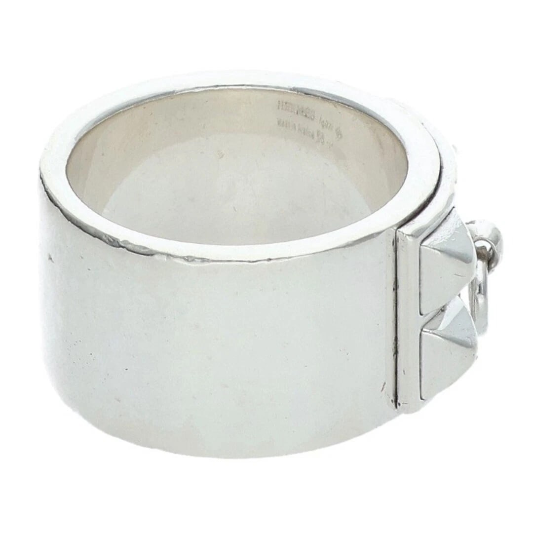 HERMES COLLIER CORIEDOSIAN SILVER RING - 3