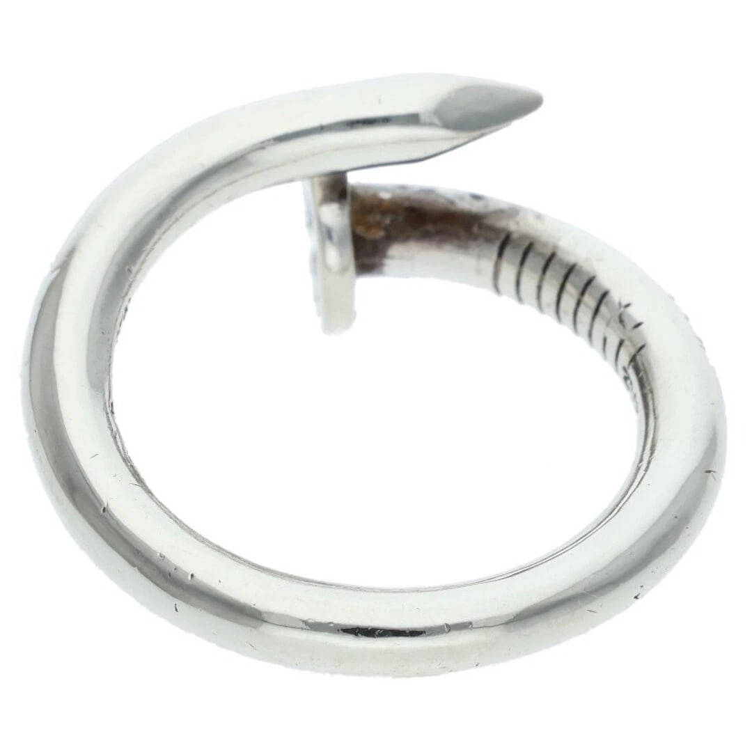 CHROME HEARTS NAIL FLAT SILVER RING - 2