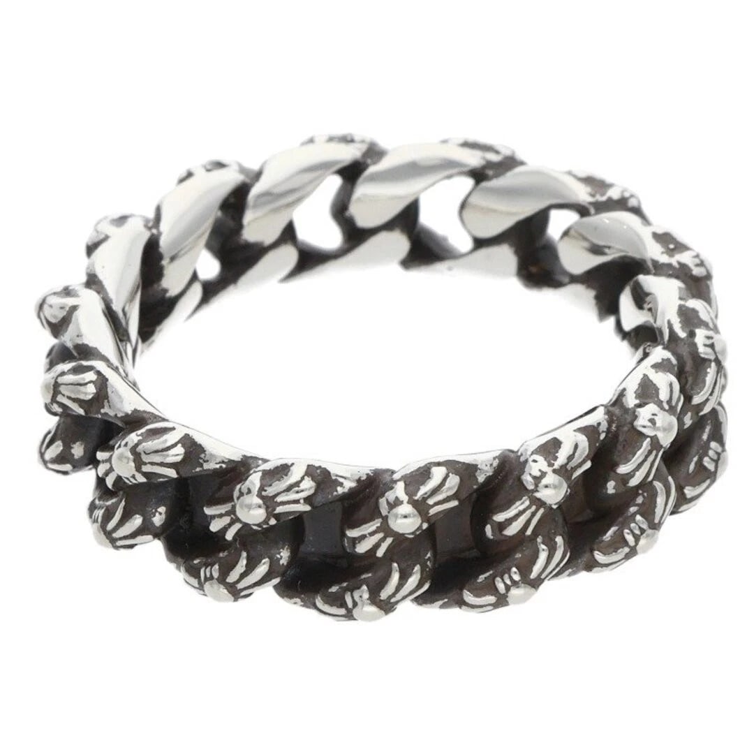 CHROME HEARTS EXTRA SMALL SILVER RING - 3
