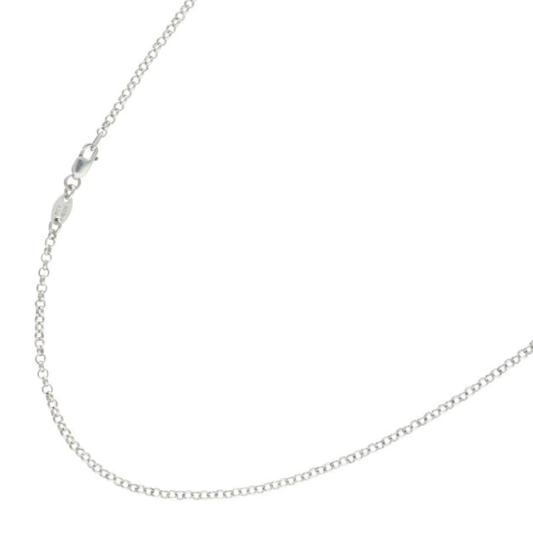 CHROME HEARTS NECKCHAIN ROLL CHAIN SILVER NECKLACE: Chrome Hearts Neckchain Roll Chain Silver Necklace Brand: Chrome Hearts Type/Style: Necklace Material: 925 Silver Color: Silver Size: Chain width 0.2cm, total length 49cm Accessories: None