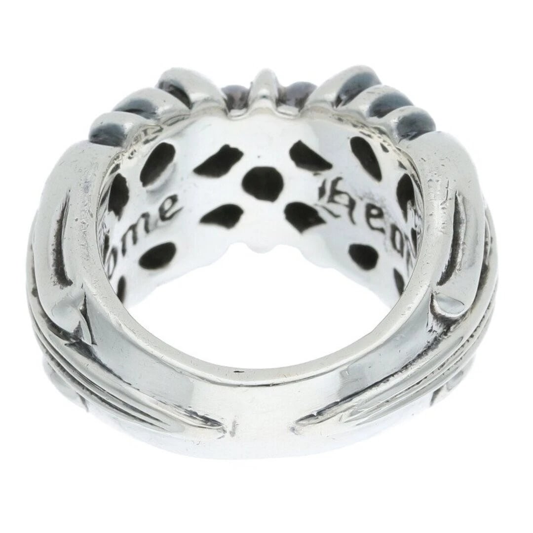 CHROME HEARTS K&T SILVER RING - 3