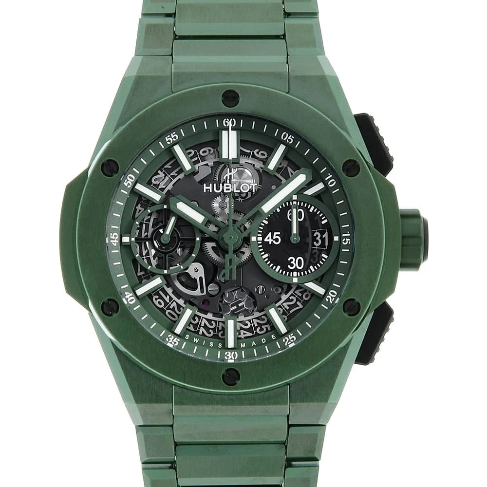 HUBLOT BIG BANG CERAMIC WATCH: HUBLOT Big Bang Ceramic Watch Brand: HUBLOT Type/Style: Wrist watch Material: Band Material Ceramic, Case Material Ceramic Color: Dial colour Skeleton Size: Case:W42mm Circumference of Wrist:20.5cm