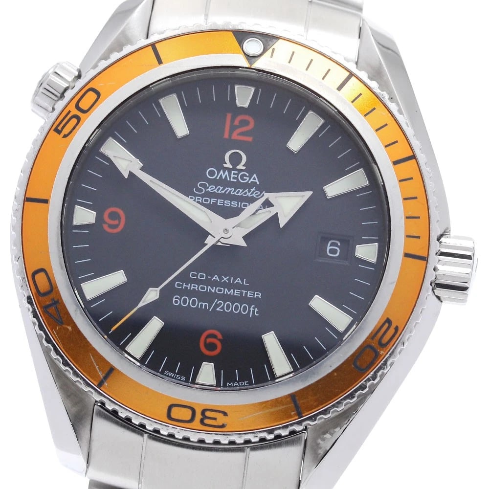 OMEGA SEAMASTER PLANET OCEAN AUTOMATIC WATCH: OMEGA Seamaster Planet Ocean Automatic WATCH Brand: OMEGA Type/Style: Wristwatch Material: Band Material Stainless Steel, Case Material Stainless Steel Color: Band Color Silver, Case Color Silver, Dia