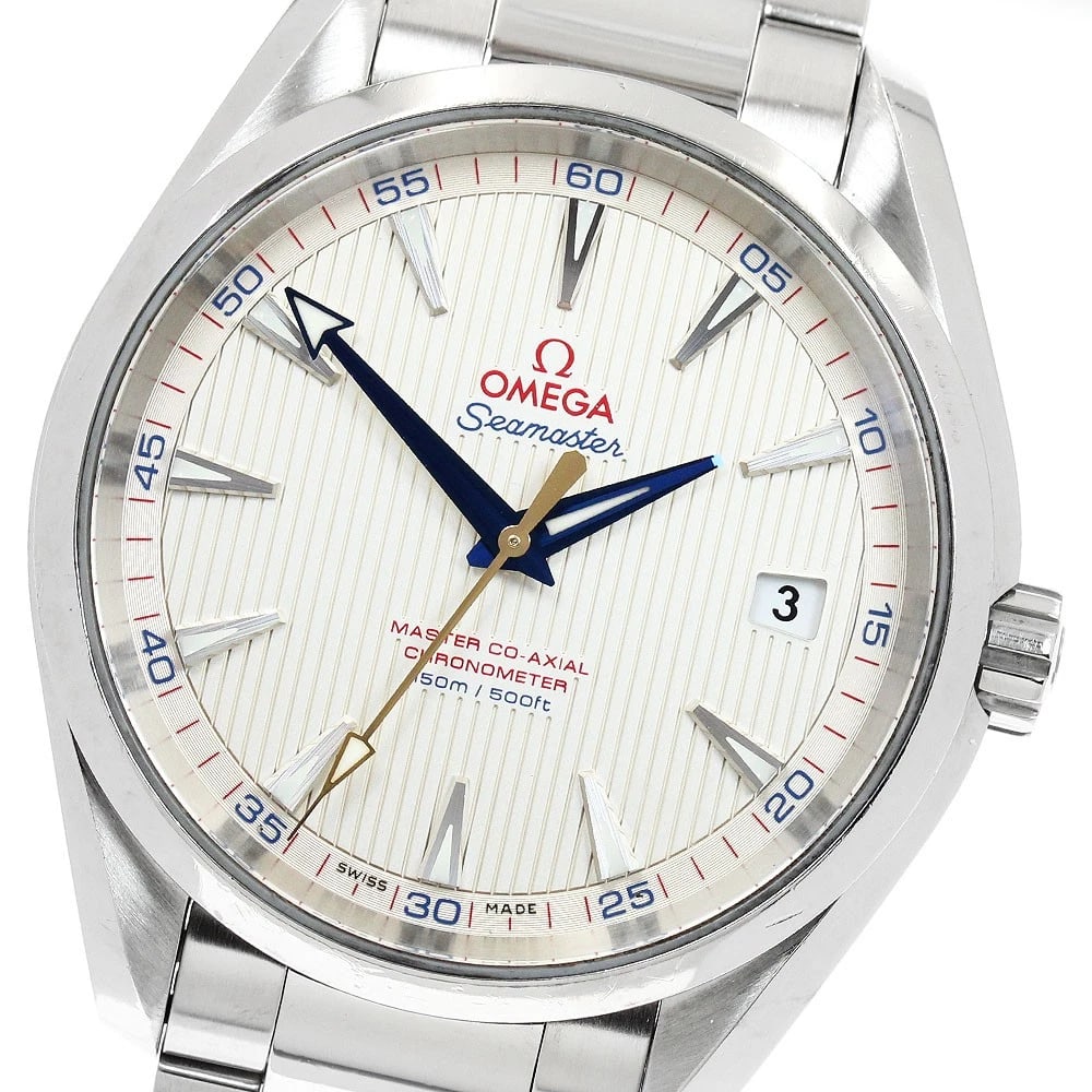 OMEGA SEAMASTER AQUA TERRA GOLF AUTOMATIC WATCH: OMEGA Seamaster Aqua Terra Golf Automatic Watch Brand: OMEGA Type/Style: Wristwatch Material: Band Material Stainless Steel, Case Material Stainless Steel Color: Band Color Silver, Case Color Silver,