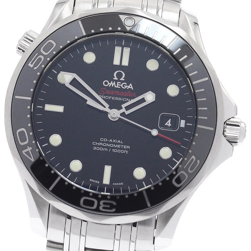 OMEGA SEAMASTER DATE AUTOMATIC WATCH: OMEGA Seamaster Date Automatic Watch Brand: OMEGA Type/Style: Wristwatch Material: Band Material Stainless Steel, Case Material Stainless Steel Color: Band Color Silver, Case Color Silver, Dial Color 