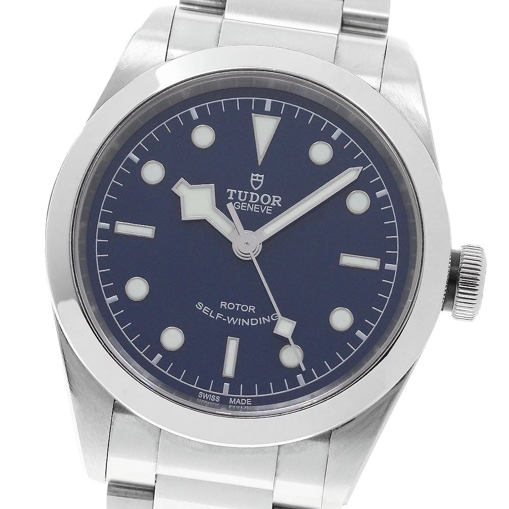 TUDOR HERITAGE BLACK BAY 41 NAVY DIAL AUTOMATIC WATCH: TUDOR Heritage Black Bay 41 Navy Dial Automatic Watch Brand: TUDOR Type/Style: Wristwatch Material: Band Material Stainless Steel, Case Material Stainless Steel Color: Band Color Silver, Case Color Si