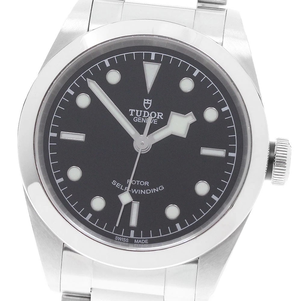 TUDOR HERITAGE BLACK BAY 41 BLACK DIAL AUTOMATIC WATCH: TUDOR Heritage Black Bay 41 black Dial Automatic Watch Brand: TUDOR Type/Style: Wristwatch Material: Band Material Stainless Steel, Case Material Stainless Steel Color: Band Color Silver, Case Color