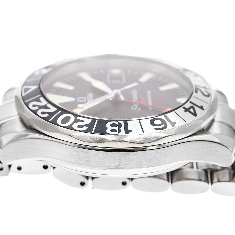 OMEGA SEAMASTER GMT AUTOMATIC WATCH - 4