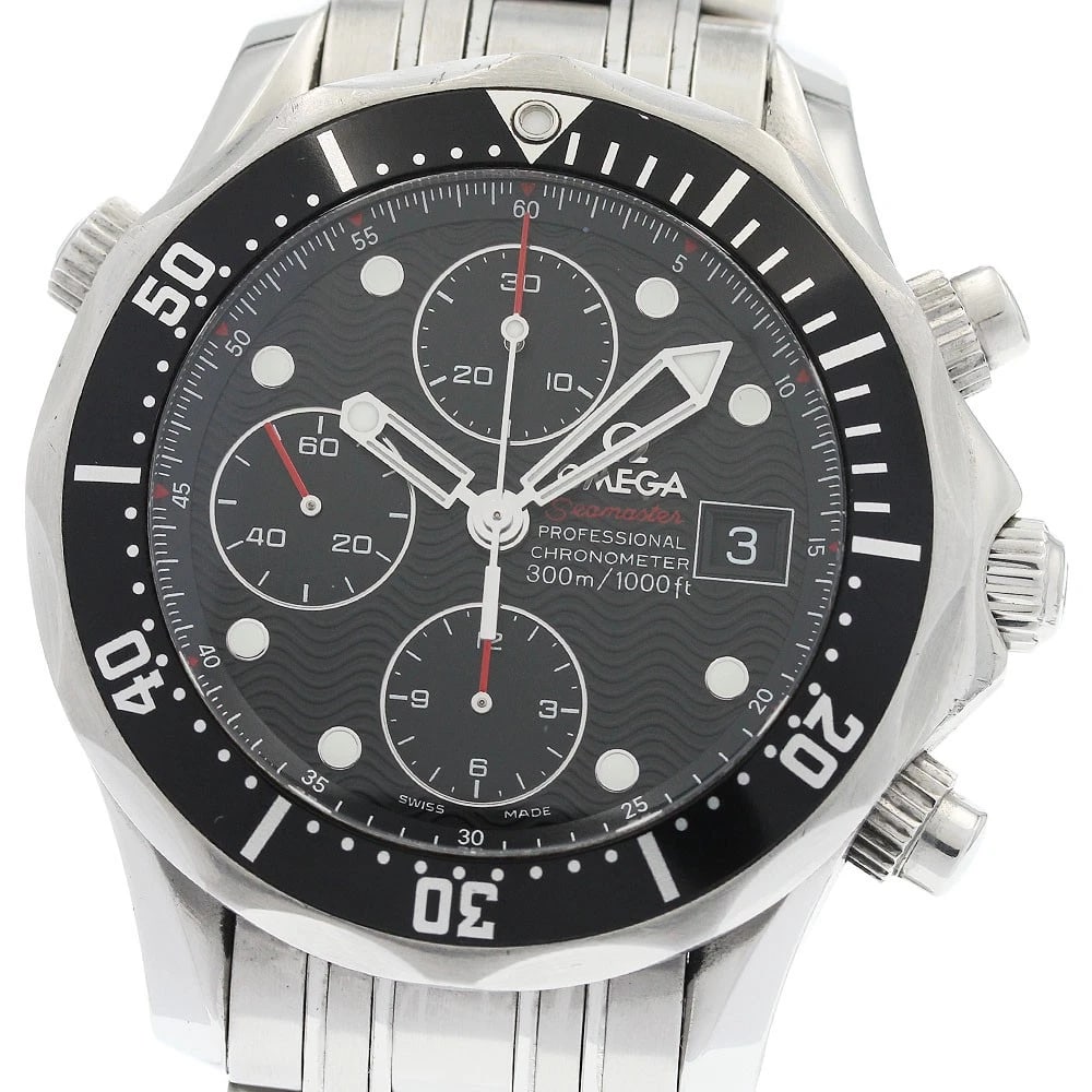 OMEGA SEAMASTER PRO DIVERS AUTOMATIC WATCH: OMEGA Seamaster Pro Divers Automatic Watch Brand: OMEGA Type/Style: Wristwatch Material: Band Material Stainless Steel, Case Material Stainless Steel Color: Band Color Silver, Case Color Silver, Dial