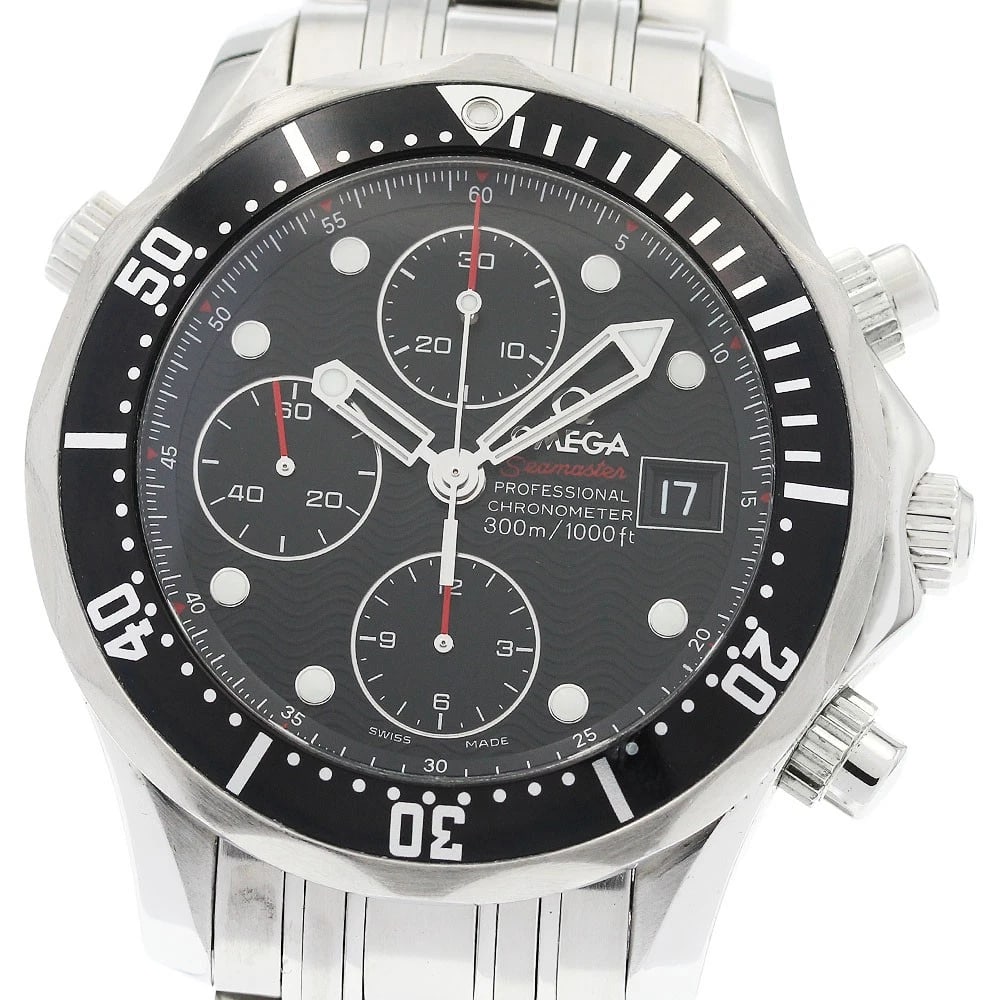 OMEGA SEAMASTER PRO DIVERS AUTOMATIC WATCH: OMEGA Seamaster Pro Divers Automatic Watch Brand: OMEGA Type/Style: Wristwatch Material: Band Material Stainless Steel, Case Material Stainless Steel Color: Band Color Silver, Case Color Silver, Dial