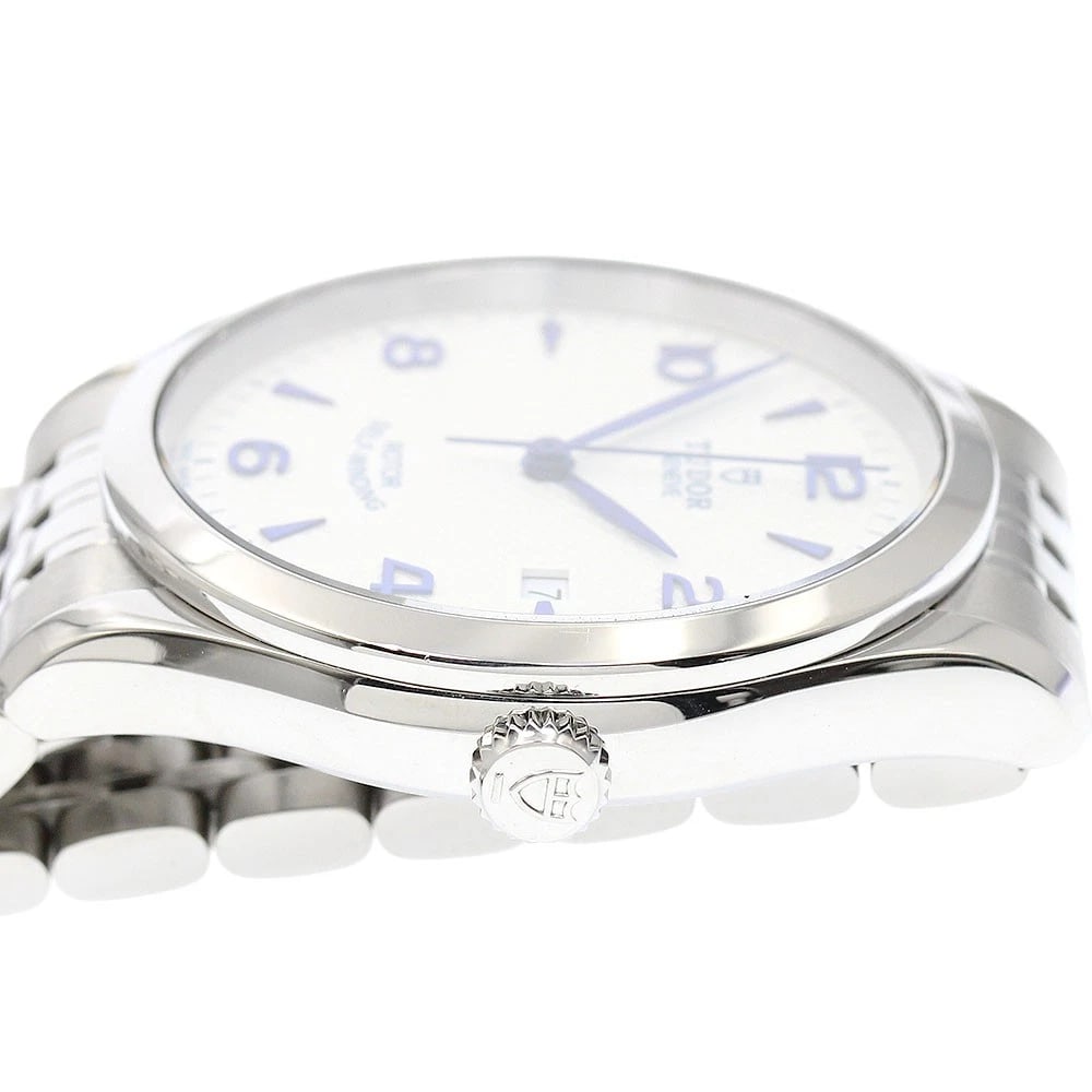 TUDOR DATE SILVER DIAL AUTOMATIC WATCH - 4