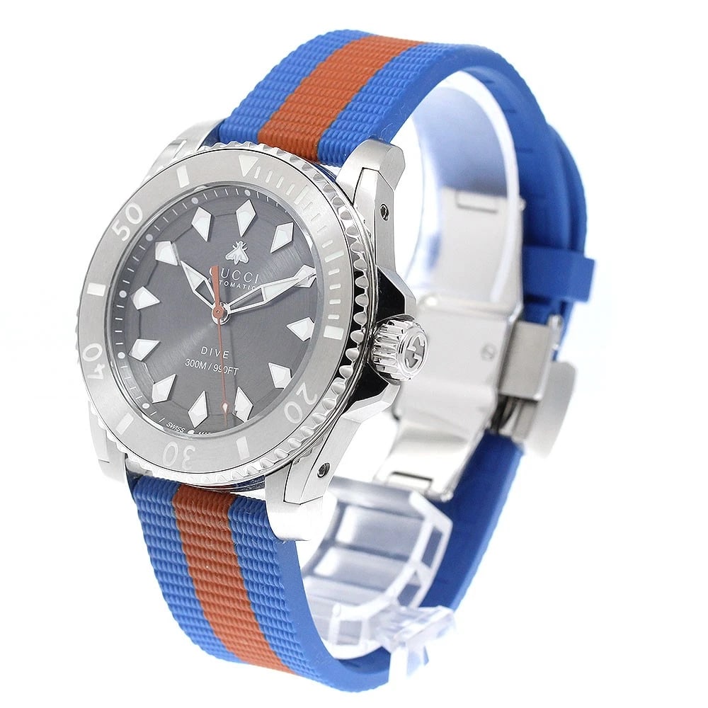 GUCCI DIVE GRAY DIAL AUTOMATIC WATCH - 2
