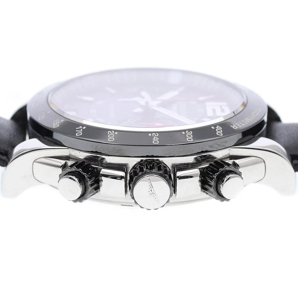 LONGINES ADMIRAL CHRONOGRAPH GRAY DIAL AUTOMATIC WATCH - 3