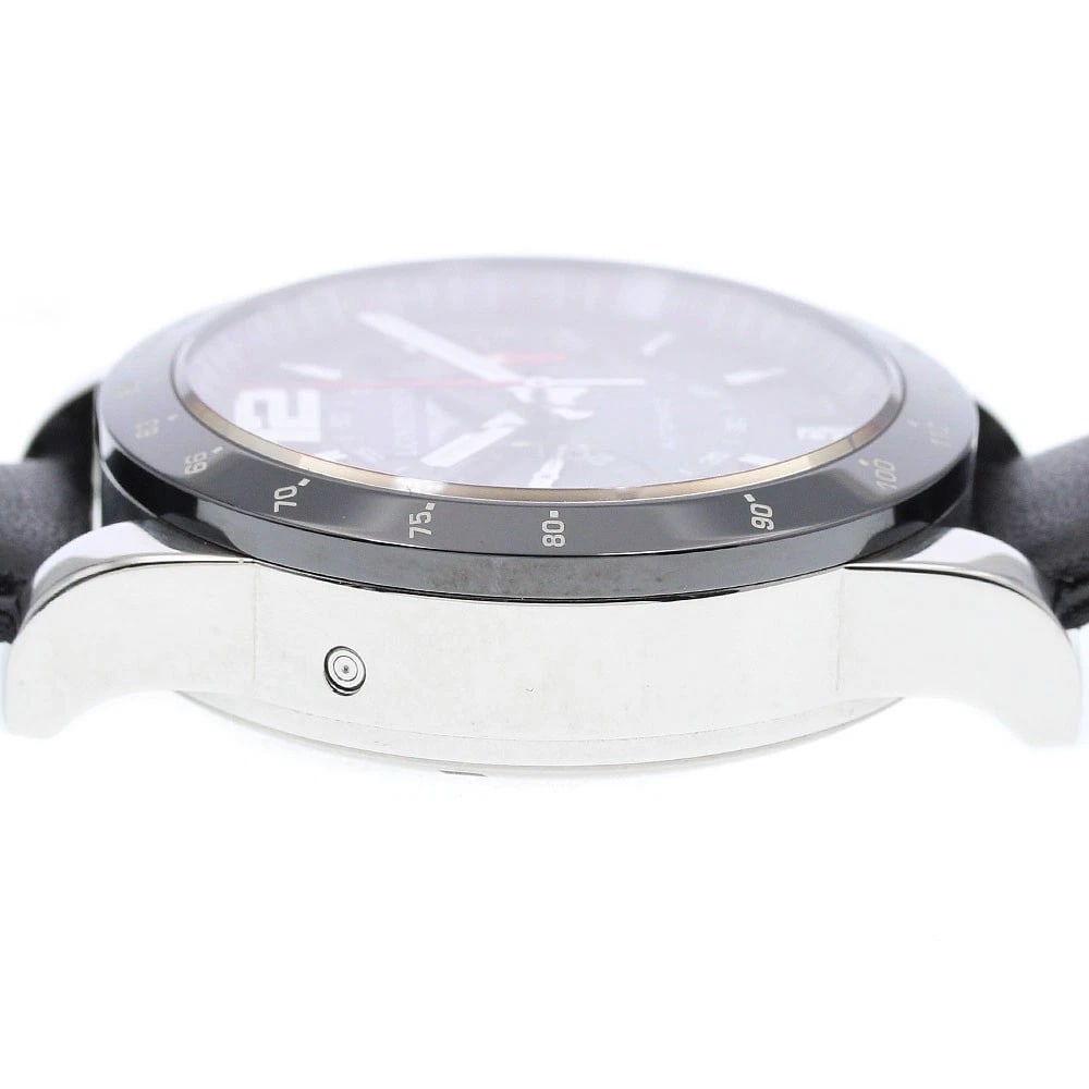 LONGINES ADMIRAL CHRONOGRAPH GRAY DIAL AUTOMATIC WATCH - 4