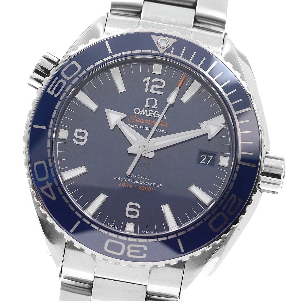 OMEGA SEAMASTER PLANET OCEAN AUTOMATIC WATCH: OMEGA Seamaster Planet Ocean Automatic Watch Brand: OMEGA Type/Style: Wristwatch Material: Band Material Stainless Steel, Case Material Stainless Steel Color: Band Color Silver, Case Color Silver, Dia