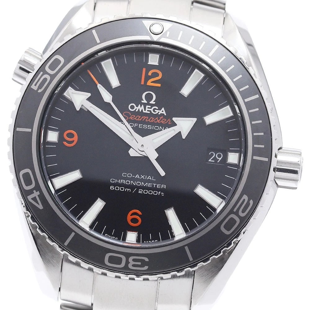 OMEGA SEAMASTER PLANET OCEAN AUTOMATIC WATCH: OMEGA Seamaster Planet Ocean Automatic Watch Brand: OMEGA Type/Style: Wristwatch Material: Band Material Stainless Steel, Case Material Stainless Steel Color: Band Color Silver, Case Color Silver, Dia
