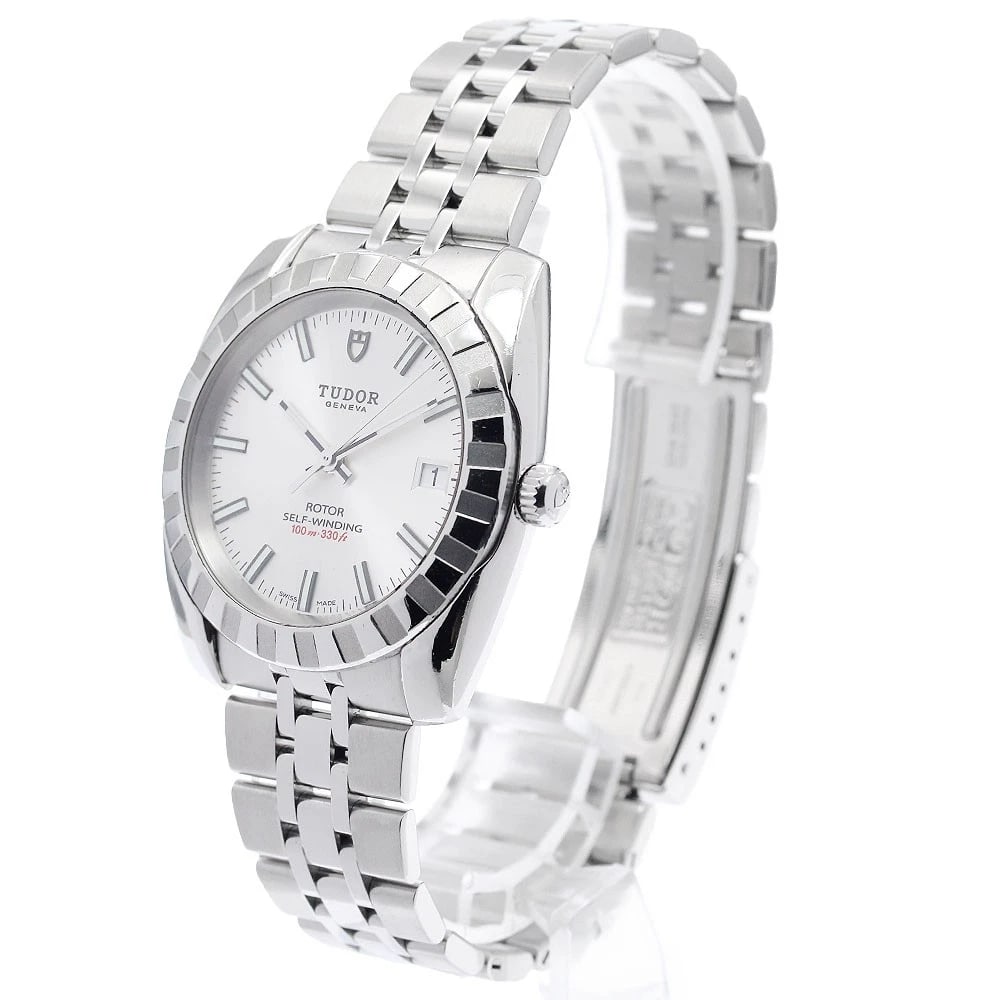 TUDOR CLASSIC DATE SILVER DIAL AUTOMATIC WATCH - 2