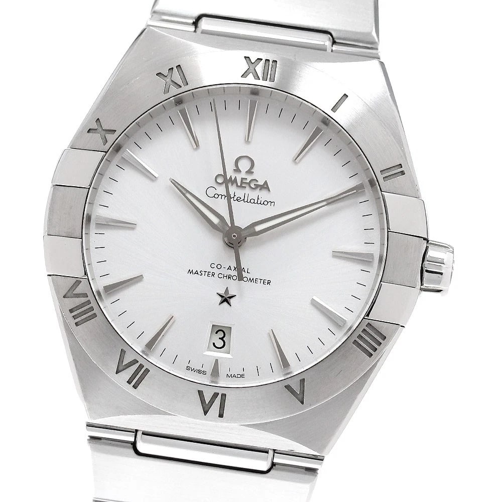 OMEGA CONSTELLATION CO-AXIAL AUTOMATIC WATCH: OMEGA Constellation Co-Axial Automatic Watch Brand: OMEGA Type/Style: Wristwatch Material: Band Material Stainless Steel, Case Material Stainless Steel Color: Band Color Silver, Case Color Silver, Dia