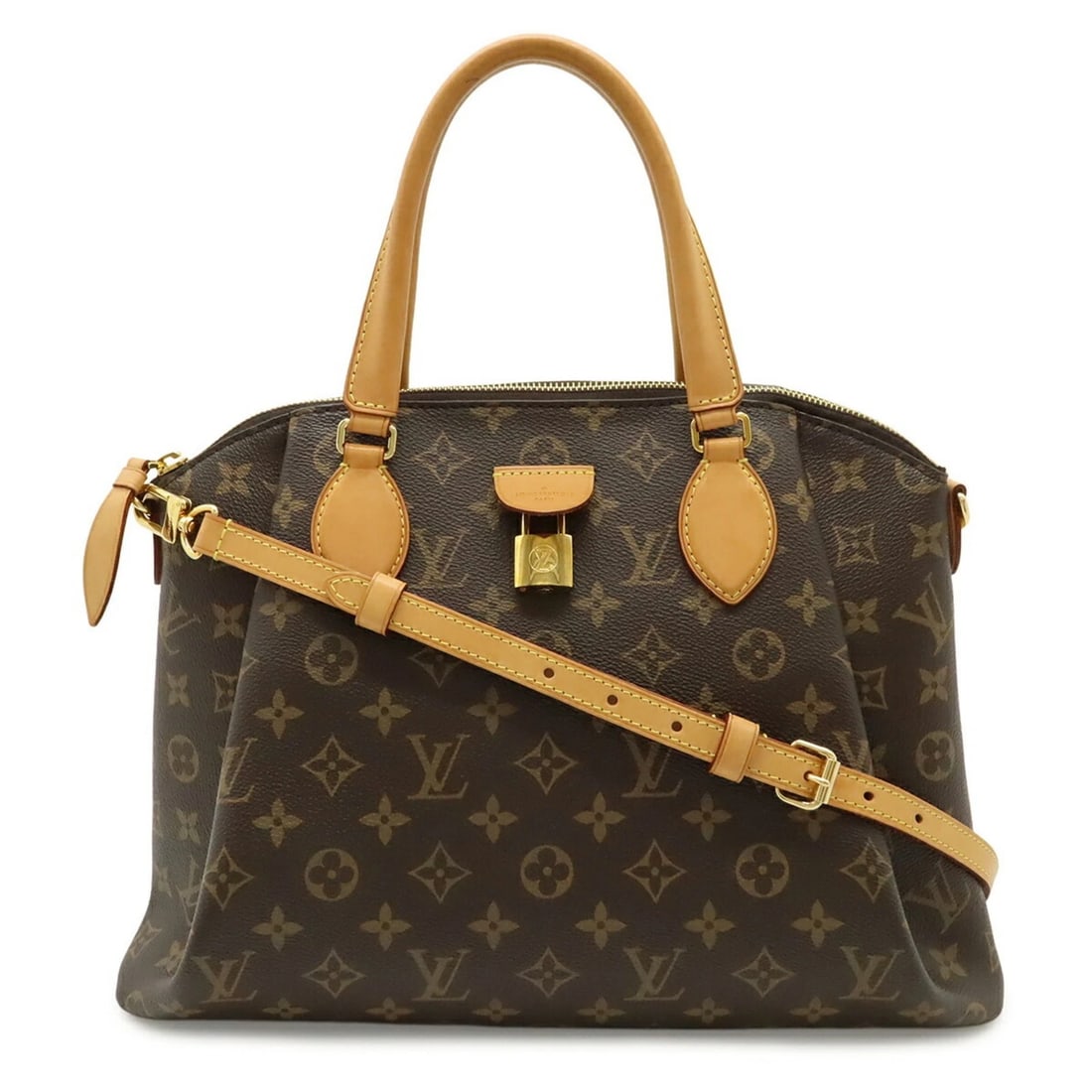 LOUIS VUITTON MONOGRAM RIVOLI MM HANDBAG: Louis Vuitton Monogram Rivoli MM Handbag Brand: Louis Vuitton Type/Style: Handbag, Shoulder bag, Tote bag Material: Monogram Color: Brown Size: (HxWxD) 25cm x 35cm x 16cm / 9.84inch x 13.77inch x 6.29