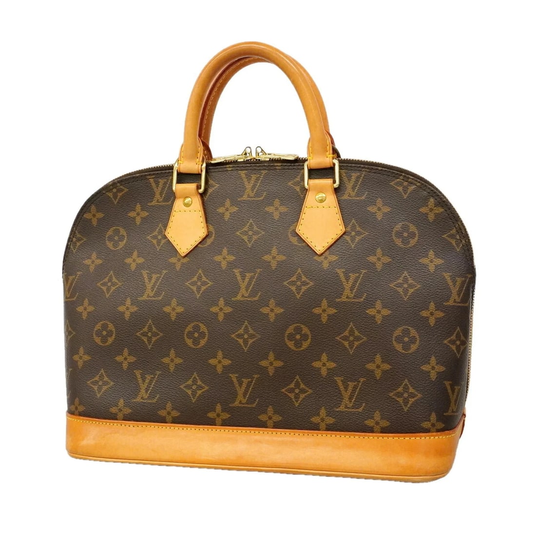LOUIS VUITTON ALMA MONOGRAM HANDBAG: Louis Vuitton Alma Monogram Handbag Brand: Louis Vuitton Type/Style: Handbag Material: none Color: Brown Size: (HxWxD) 24cm x 30cm x 16cm / 9.44inch x 11.81inch x 6.29inch Accessories: None