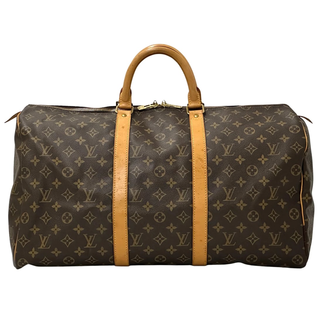 LOUIS VUITTON HANDBAG MONOGRAM: Louis Vuitton Handbag Monogram Brand: Louis Vuitton Type/Style: Boston bag, Handbag Material: Monogram Color: Brown, Monogram Size: (HxWxD) 29cm x 50cm x 22cm / 11.41inch x 19.68inch x 8.66inch