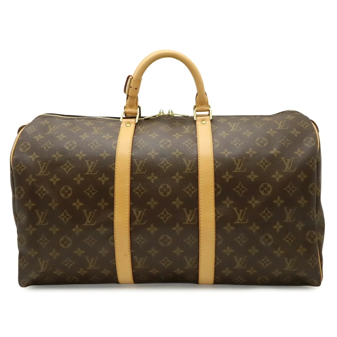 LOUIS VUITTON MONOGRAM: Louis Vuitton Monogram Brand: Louis Vuitton Type/Style: Boston bag, Handbag Material: Monogram , Canvas Color: Brown Size: (HxWxD) 29cm x 50.5cm x 22cm / 11.41inch x 19.88inch x 8.66inch Accessories: