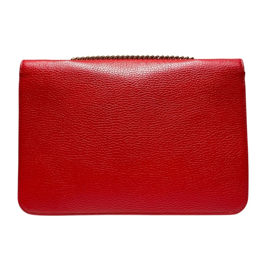 GUCCI INTERLOCKING G LEATHER SHOULDER BAG - 2