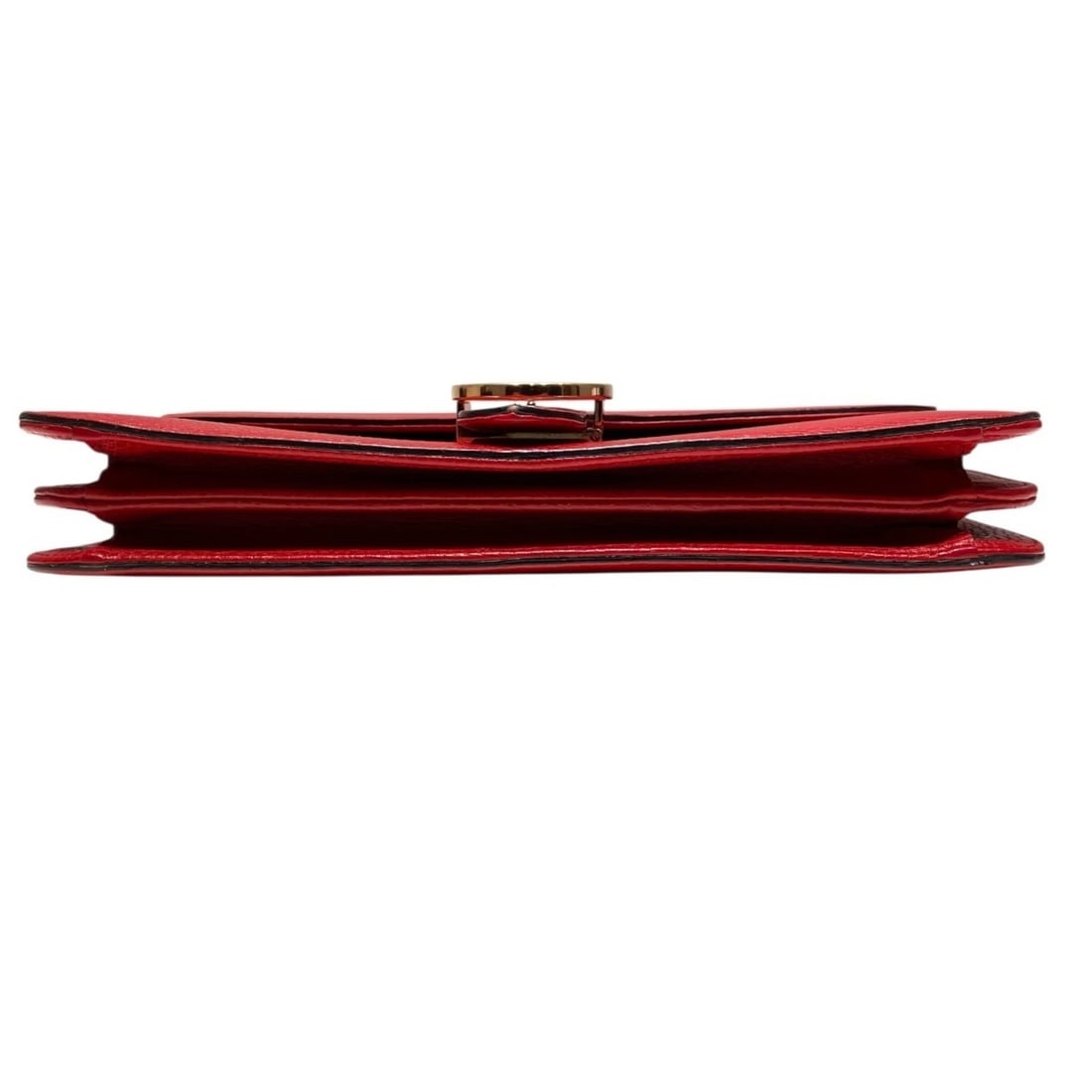 GUCCI INTERLOCKING G LEATHER SHOULDER BAG - 3