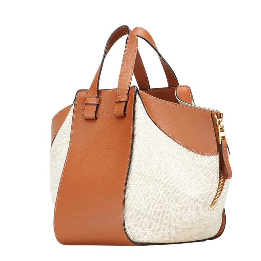 LOEWE REPEAT ANAGRAM HAMMOCK SMALL HANDBAG - 2