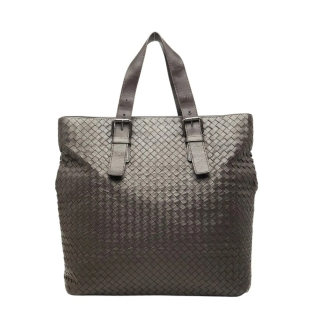 BOTTEGA VENETA INTRECCIATO TOTE BAG, DARK BROWN LEATHER: Bottega Veneta Intrecciato Tote Bag, Dark Brown Leather Brand: Bottega Veneta Type/Style: Tote bag Material: Leather Color: Dark brown Size: (HxWxD) 35cm x 35cm x 15cm / 13.77inch x 13.77inch x