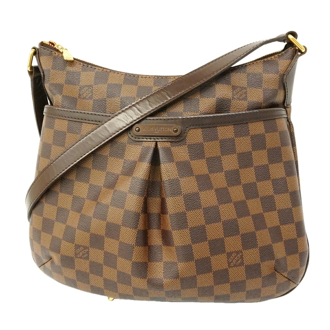 LOUIS VUITTON DAMIER BLOOMSBURY PM SHOULDER BAG: Louis Vuitton Damier Bloomsbury PM Shoulder Bag Brand: Louis Vuitton Type/Style: Shoulder bag Material: none Color: Ebene Size: (HxWxD) 27cm x 32cm x 2.5cm / 10.62inch x 12.59inch x 0.98inch Acces