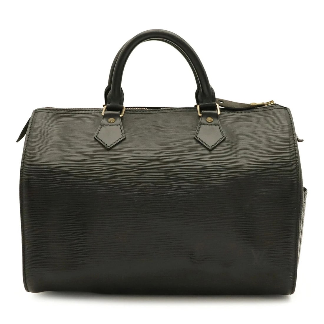 LOUIS VUITTON EPI SPEEDY 30 HANDBAG LEATHER NOIR BLACK: LOUIS VUITTON Epi Speedy 30 Handbag Leather Noir Black Brand: Louis Vuitton Type/Style: Boston bag, Handbag Material: Epi leather Color: Noir Size: (HxWxD) 22cm x 33cm x 18cm / 8.66inch x 12.99inch x 