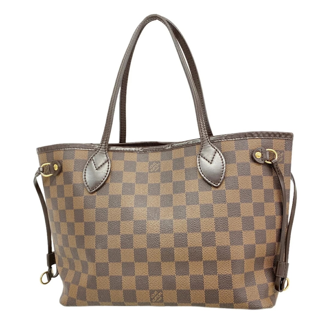 LOUIS VUITTON DAMIER NEVERFULL PM TOTE BAG: Louis Vuitton Damier Neverfull PM Tote Bag Brand: Louis Vuitton Type/Style: Tote bag Material: none Color: Ebene Size: (HxWxD) 22cm x 28cm x 13cm / 8.66inch x 11.02inch x 5.11inch Accessories: Non