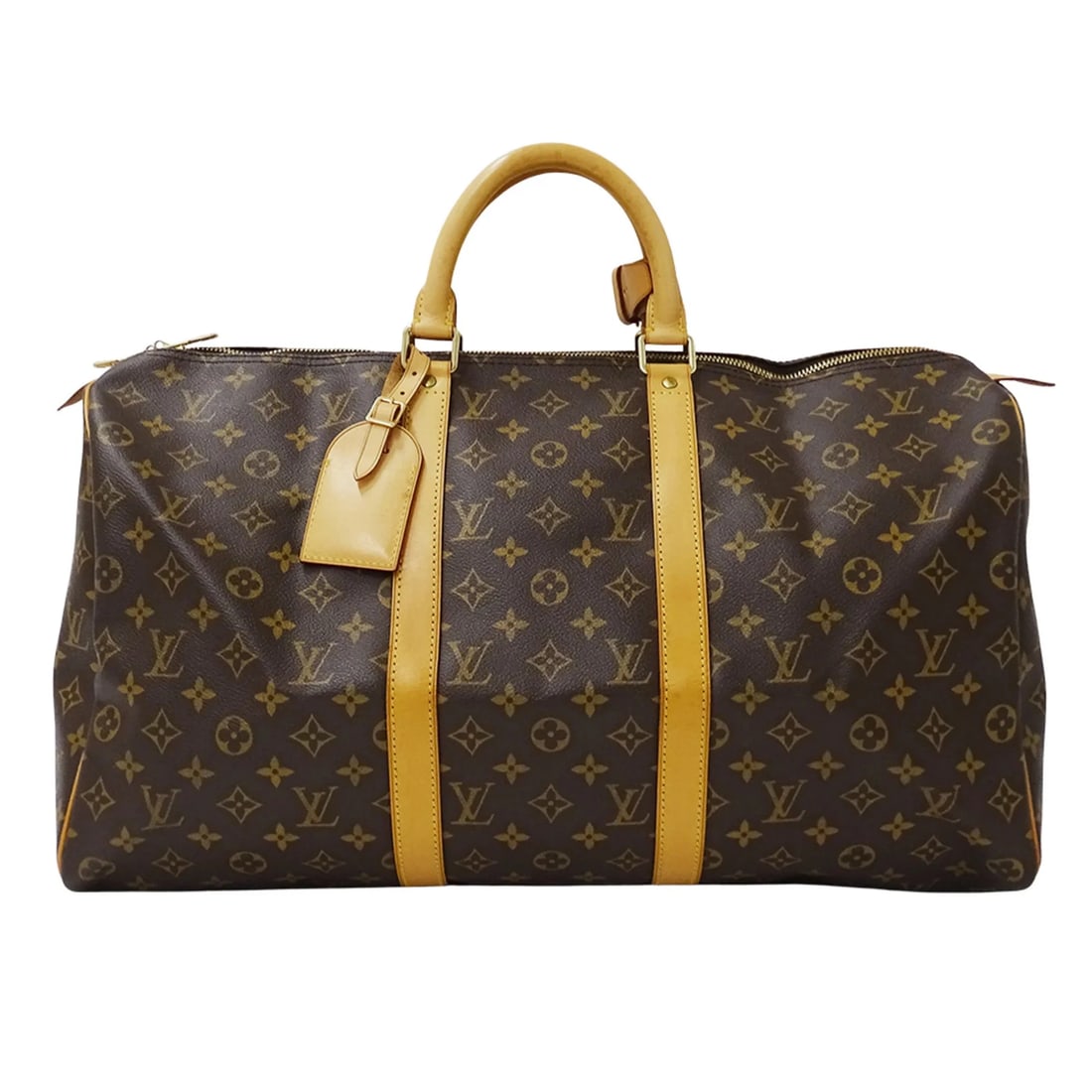 LOUIS VUITTON HANDBAG MONOGRAM: Louis Vuitton Handbag Monogram Brand: Louis Vuitton Type/Style: Boston bag, Handbag Material: Monogram , Canvas Color: Brown Size: (HxWxD) 27.5cm x 51cm x 22cm / 10.82inch x 20.07inch x 8.66inch A
