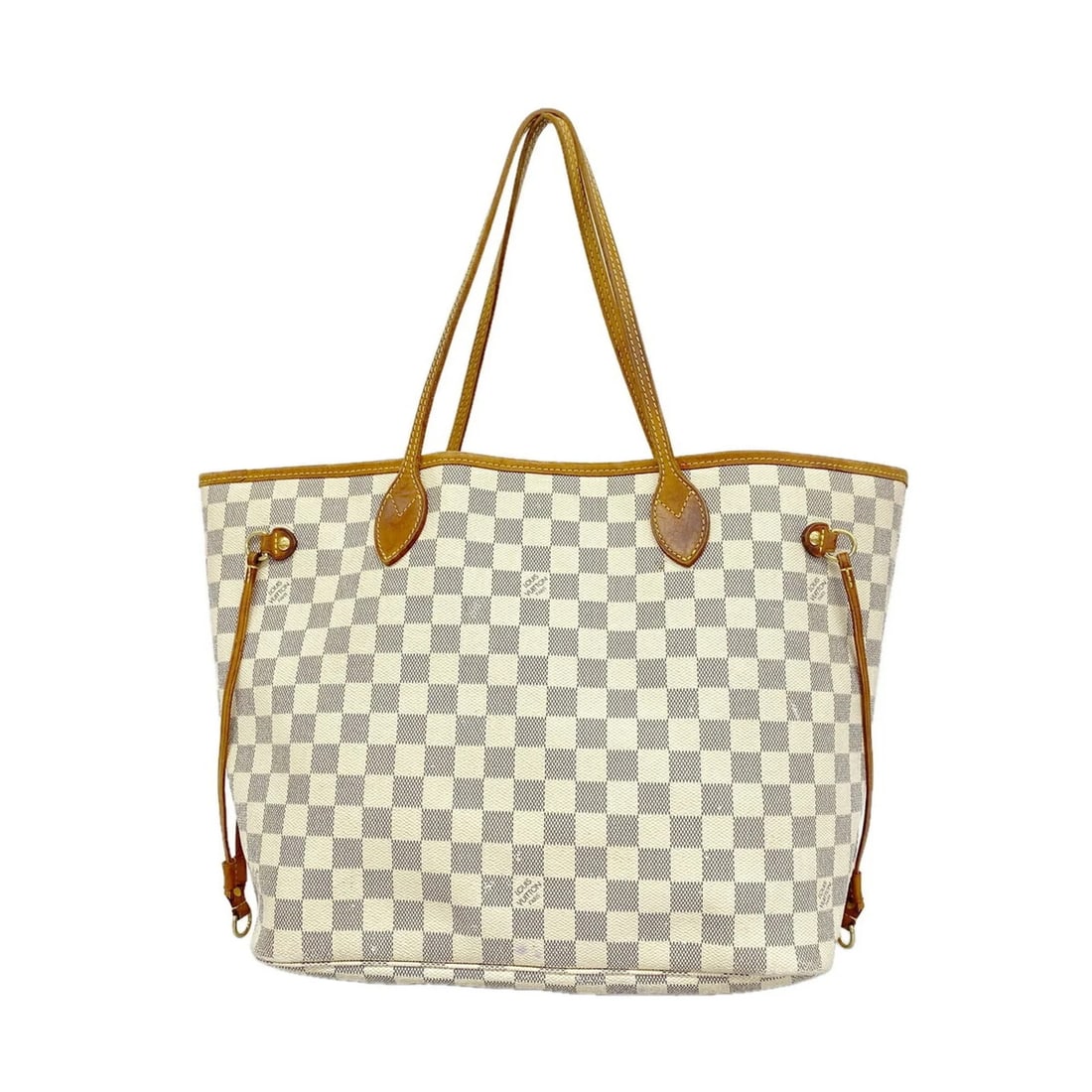 LOUIS VUITTON DAMIER NEVERFULL MM TOTE BAG: Louis Vuitton Damier Neverfull MM Tote Bag Brand: Louis Vuitton Type/Style: Tote bag Material: none Color: Ebene Size: (HxWxD) 29cm x 32cm x 16cm / 11.41inch x 12.59inch x 6.29inch Accessories: No