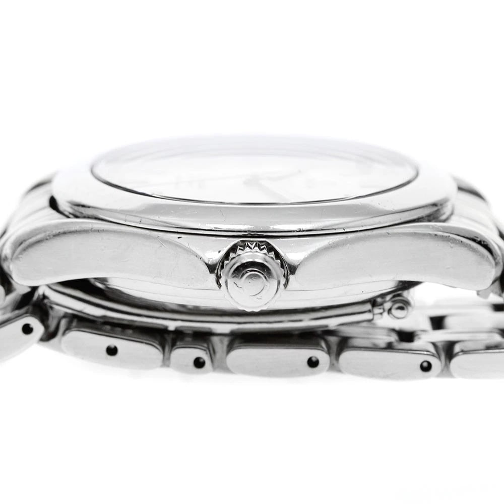 OMEGA SEAMASTER DATE SILVER DIAL AUTOMATIC WATCH - 4