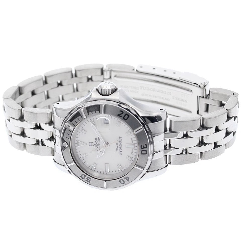 TUDOR PRINCESS DATE HYDRO NOTE WHITE DIAL AUTOMATIC WATCH - 2