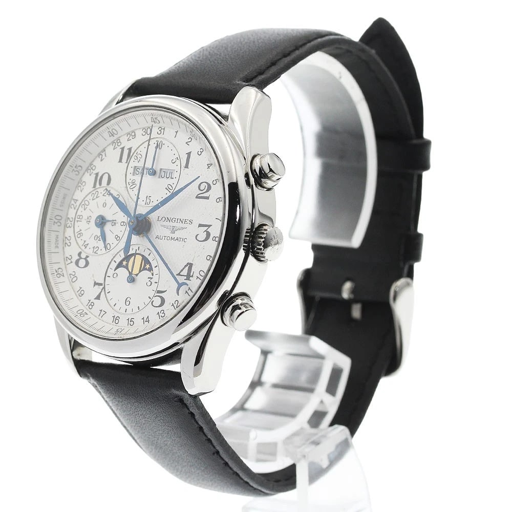 LONGINES MASTER COLLECTION MOON PHASE CHRONOGRAPH WATCH - 2