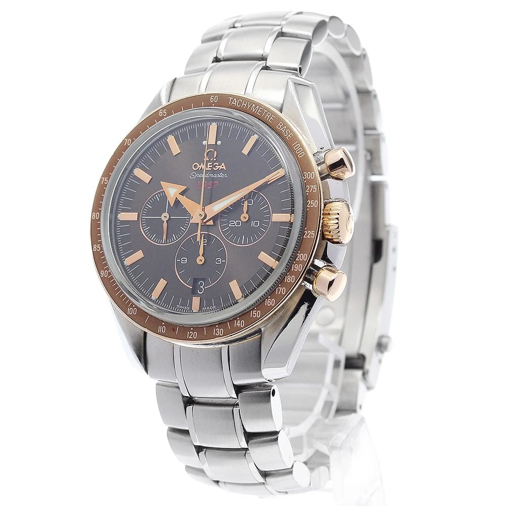 OMEGA SPEEDMASTER BROAD ARROW AUTOMATIC WATCH - 2